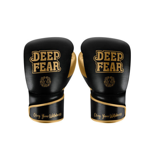 Deep Fear Boxing Glove-Pro (Black)