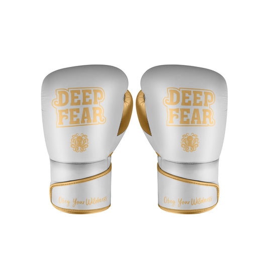 Deep Fear Boxing Glove-Pro (White)